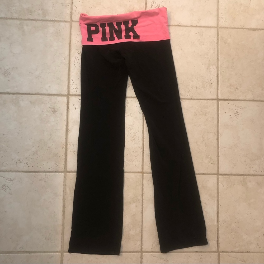 victoria secret PINK flare sweat pants